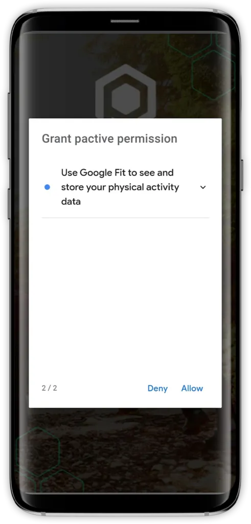 How to create your PACTIVE account
