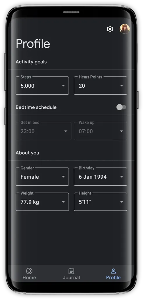 Screen 4 How to connect Google Fit to PACTIVE
